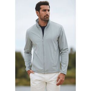 Scales Gear Solid Lightweight Full-Zip UPF Protection Jacket 4-Way Stretch M